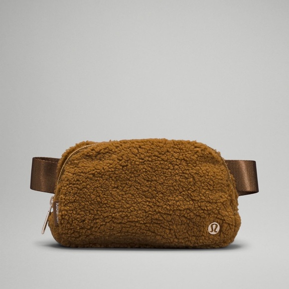 lululemon athletica Handbags - Lululemon Everywhere Belt Bag 
Burnt Caramel *Fleece* Sherpa JUST FEW LEFT 🎉